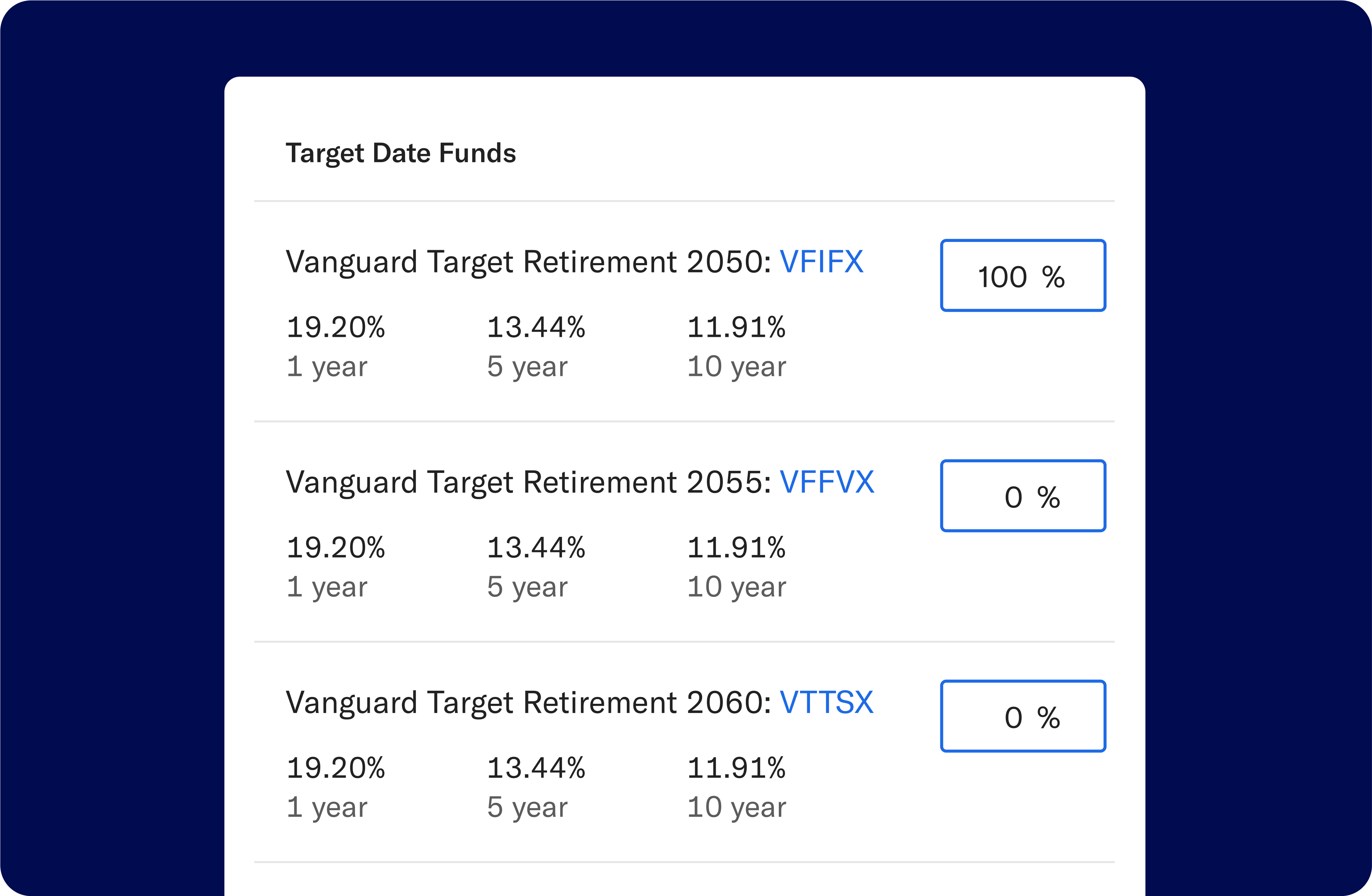 mutual funds